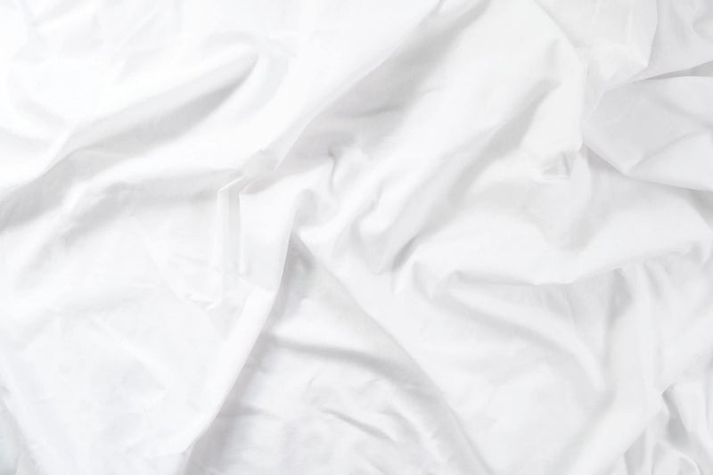 Sofrito Microfiber Plain Solid BedSheet Small Single (54"x90" - inches) Without Pillow Cover - White || Bedsheet for Hospital, Clinic, Hostel, PGs, Hotel and Guest House || - Image 4