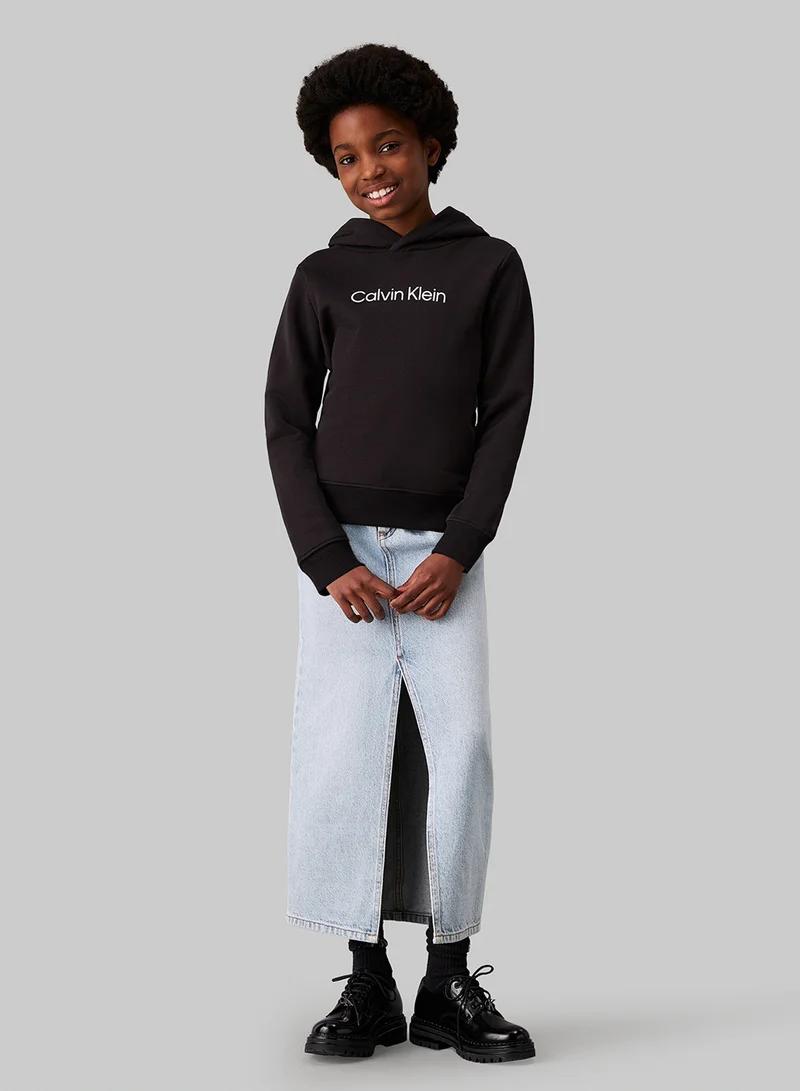 كالفن كلاين جينز INST. LOGO REG. TERRY HOODIE