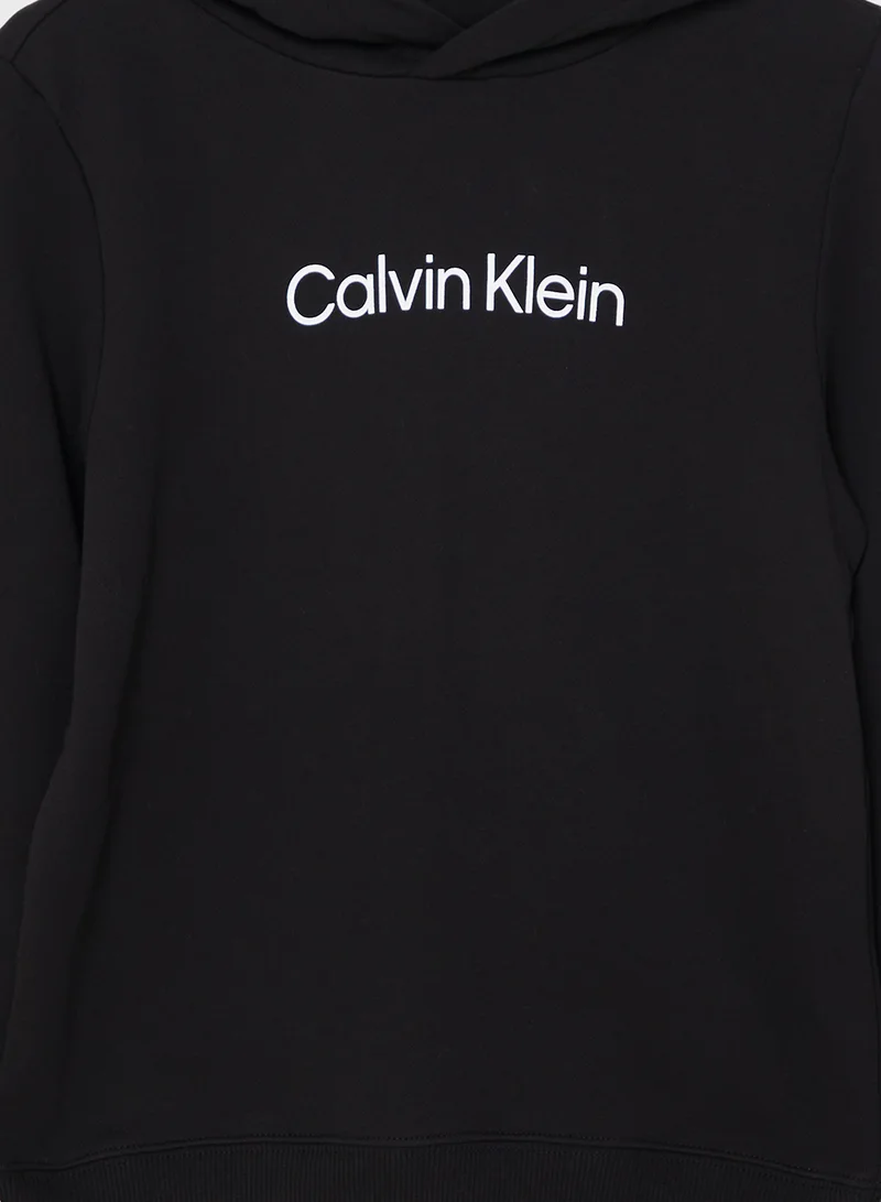 كالفن كلاين جينز INST. LOGO REG. TERRY HOODIE