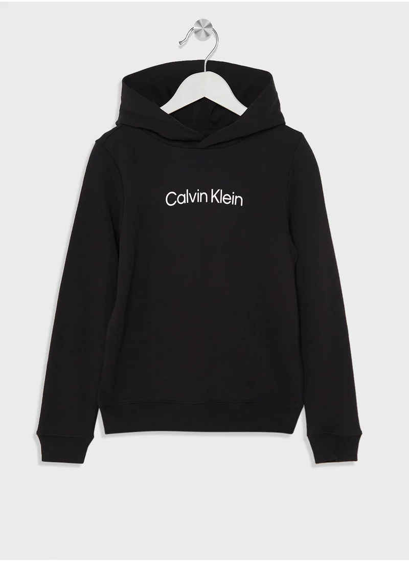 Calvin Klein Jeans INST. LOGO REG. TERRY HOODIE