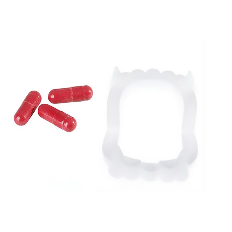 3Pcs/lot Halloween and April Fool's Day Joke Horror Prank Toys Capsules Fake Blood Pill - Image 1
