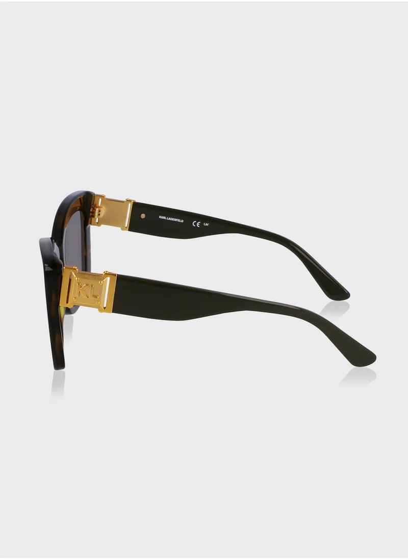 Karl Lagerfeld Modified Rectangle Sunglasses