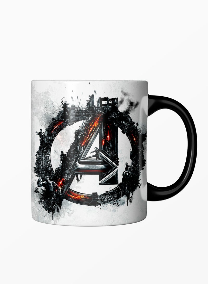 إم إي سي أفنجرز كوب قهوة مطبوع 11 أونصة - Image 1