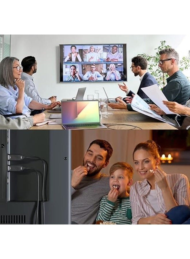 8K HDMI Cable – 50m – Optical Ultra High-Speed HDMI, 8K@60Hz, Flexible Fiber Optic, Lossless Transmission, Officially Licensed - Image 2