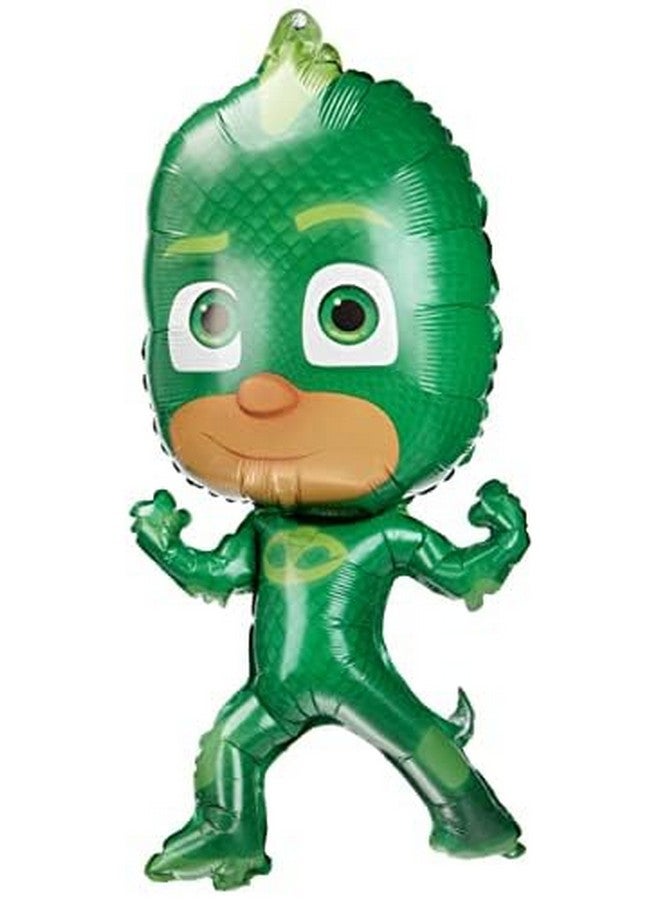 Toyland® 79cm (31") PJ Masks Gekko Shaped Character Foil Balloon - Kids Party Balloons