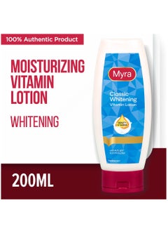 Myra Classic Whitening Vitamin Lotion 200ml  - Image 2