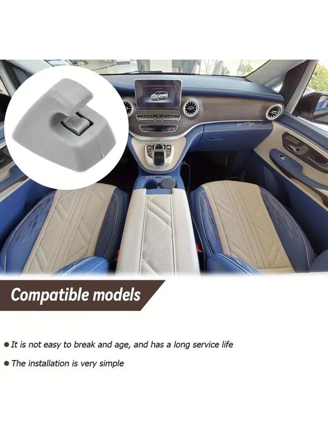 2pcs Durable Plastic Sun Visor Holder Clips Model 95994975 - Image 4