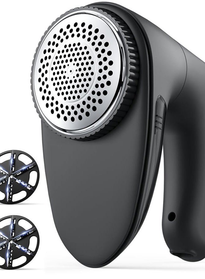 Bymore Fabric Shaver, Lint Shaver for Clothing Furniture Shaver, Sweater Defuzzer Pill Remover Shaver, Lint Remover for Clothing Fuzz-Black - Image 1