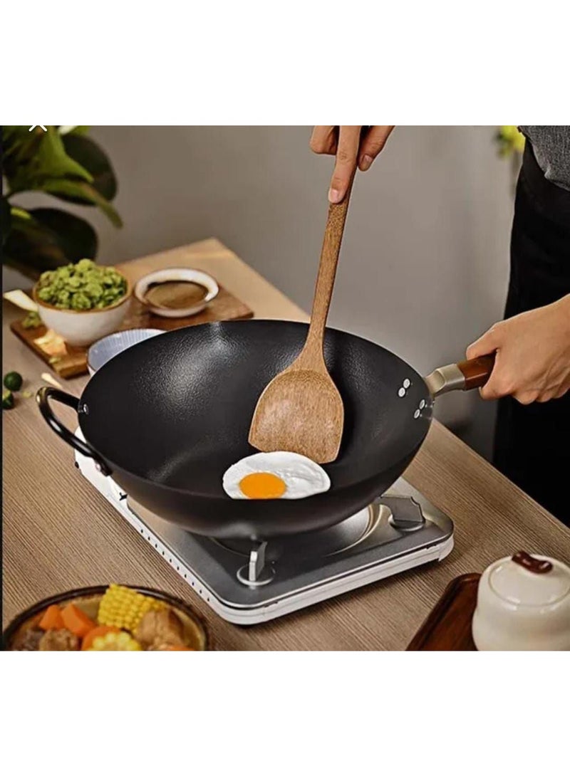 Natural Indian Rosewood Kitchen Ladle/Spatula - Image 2
