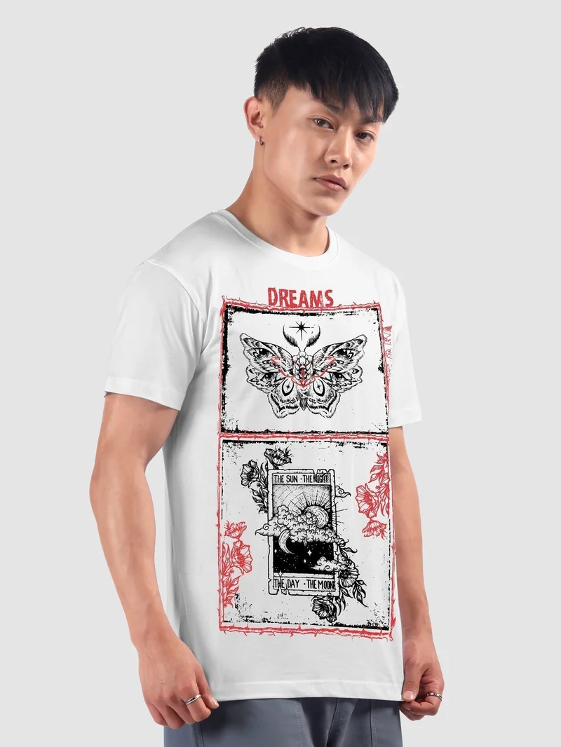 Beyoung Dreams Printed T-shirt