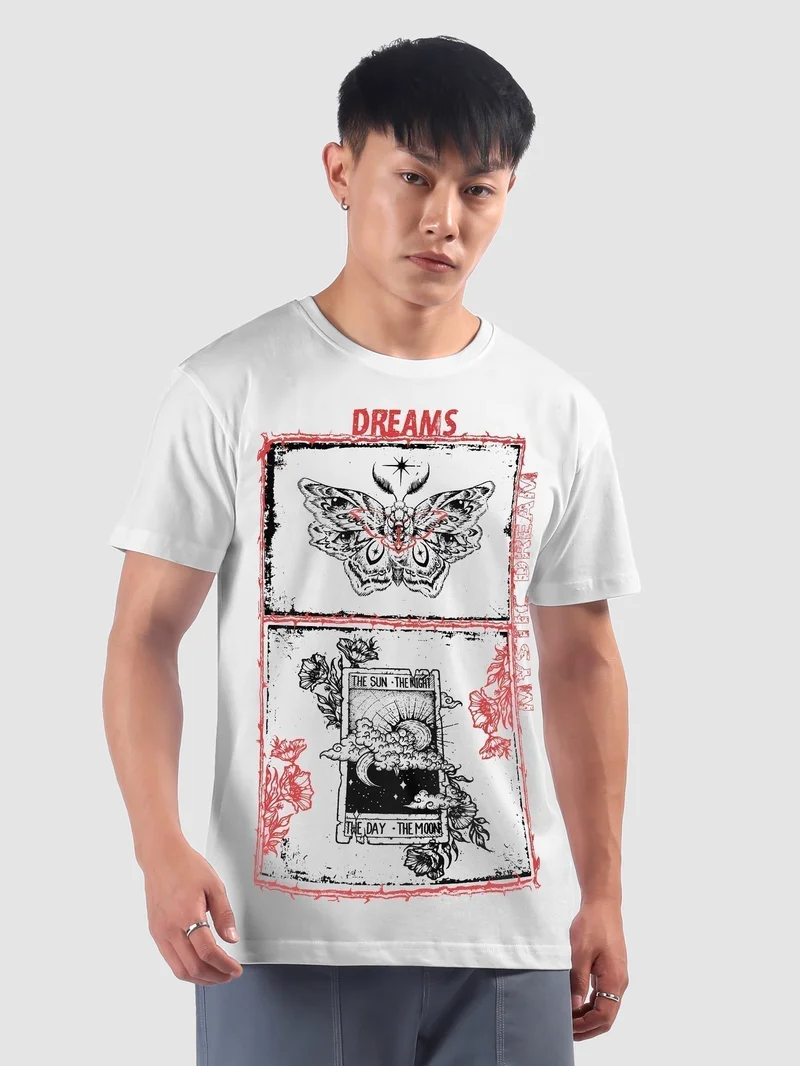 Beyoung Dreams Printed T-shirt