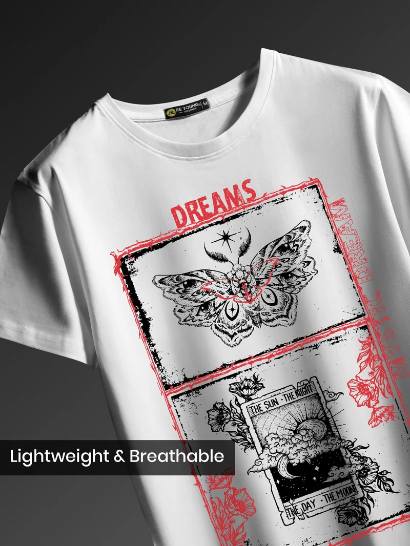 Beyoung Dreams Printed T-shirt