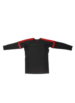 Sanabul  Sanabul Core Long Sleeve Jiu Jitsu Rash Guard MMA BJJ Wrestling Shirt Grappling RED MEDIUM  - Image 3