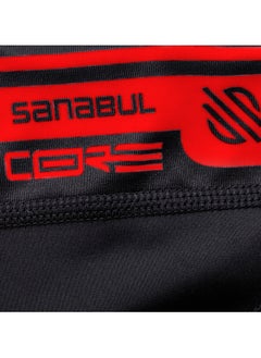 Sanabul  Sanabul Core Long Sleeve Jiu Jitsu Rash Guard MMA BJJ Wrestling Shirt Grappling RED MEDIUM  - Image 4