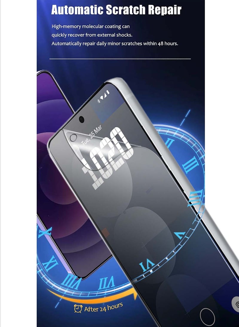 دبليو تيك Nothing Phone (3a) 5G / 3a Pro 2025 واقي شاشة رقيق ومرن بفيلم هيدروجيل ممتاز (MSHFMN) - شفاف - Image 4