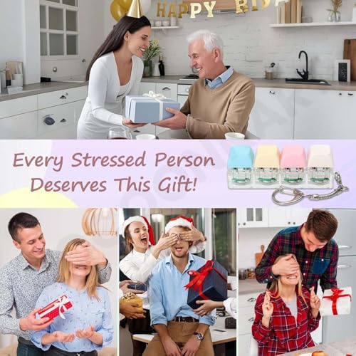 Cocoonkart 4 in 1 Keyboard Fidget Toys for Adults LED Light Keyboard Clicker with Keychain Fidget Sensory Fun Toys for Decompression - Image 4
