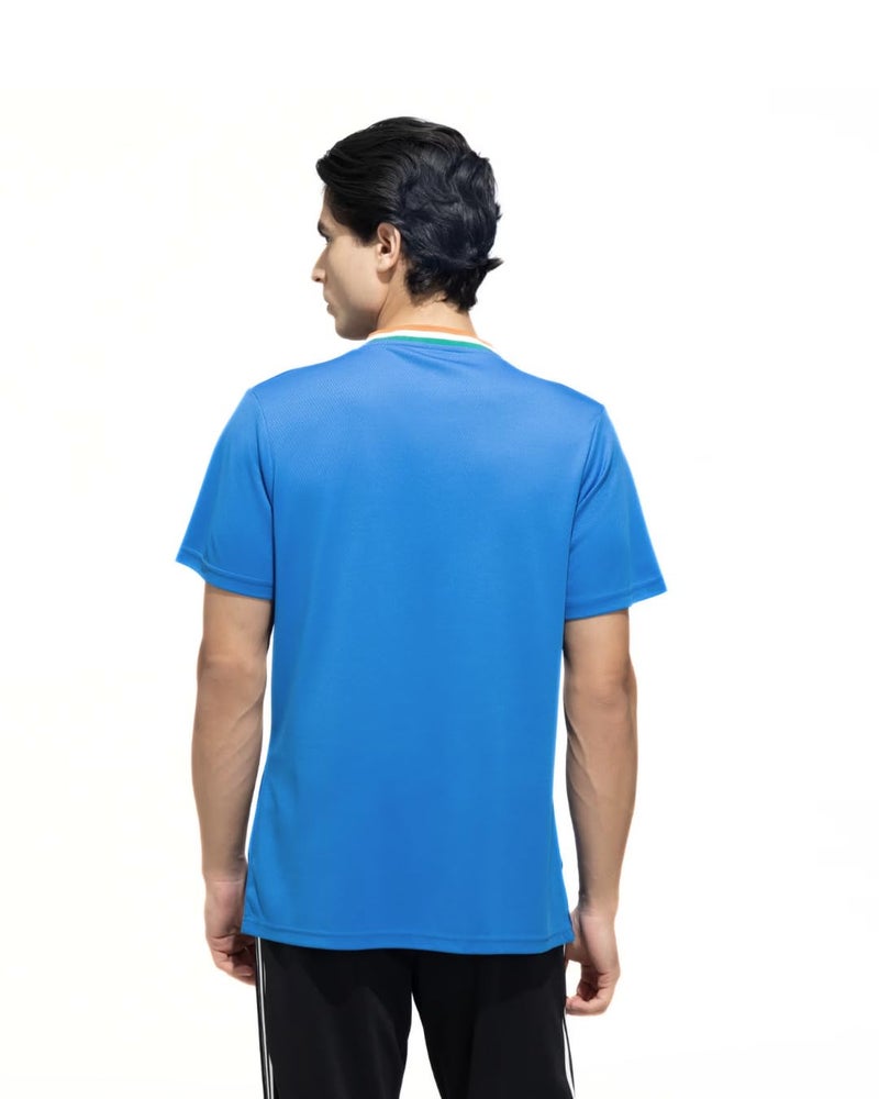 adidas Men India T20 International Cricket Fan Jersey - Image 4