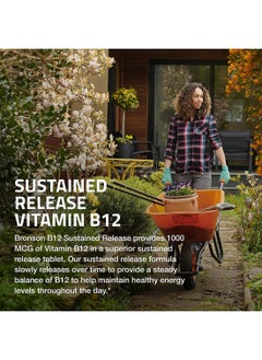 Bronson Vitamin B12 1000 Mcg Sustained Release Nongmo Premium Formula 250 Tablets  - Image 5