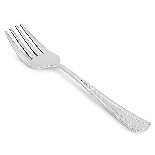 Kishco Stainless Steel Milan Baby/All Purpose Fork - Pack of 6 - Image 3