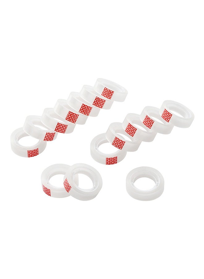 BMB tools Stationery transparent Tape 15-Piece | Rolls Transparent Tape Refills, Clear Tape, All-Purpose Transparent Glossy Tape for Office, Home, School  - Image 5