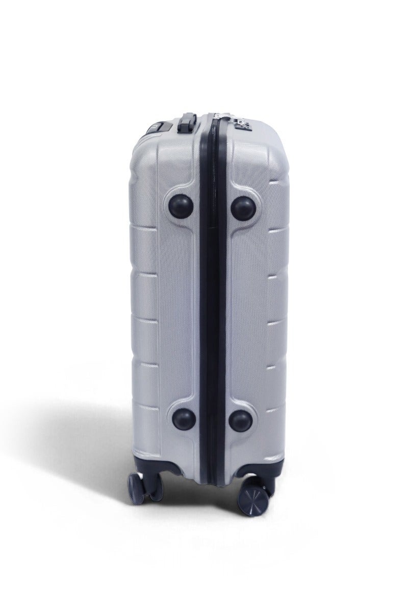 بيج ديزاين طقم حقائب سفر مكوّن من 3 قطع، مقاسات 20 بوصة و24 بوصة و28 بوصة، مزوّد بقفل TSA، مصنوع من هيكل ABS خفيف الوزن، حقيبة ترولي صلبة، عجلات دوّارة 360°، مناسب لكابينة الطائرة والحقائب المحمولة – صنع في تركيا - Image 3