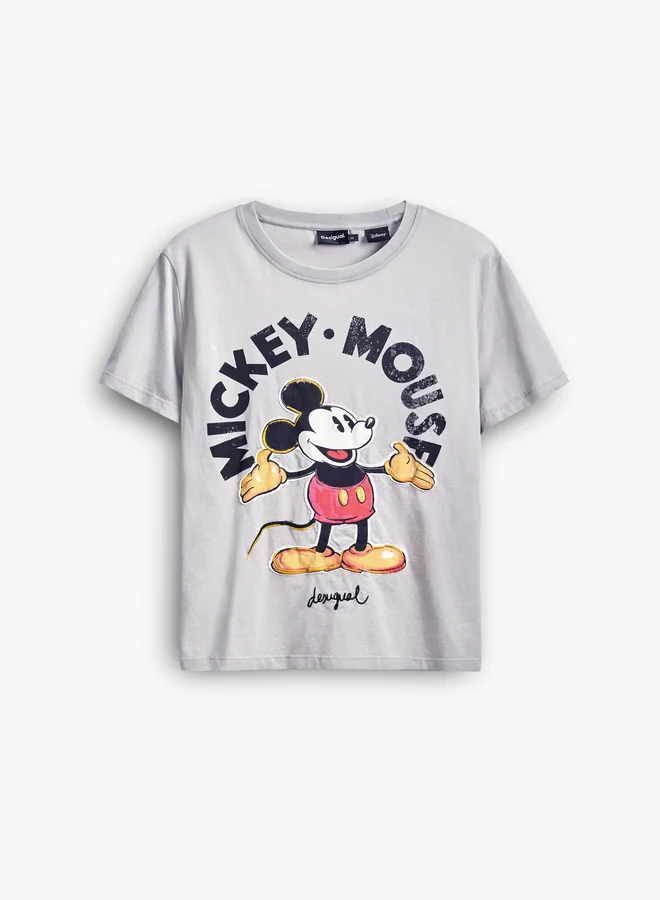 DESIGUAL Mickey Mouse T-Shirt