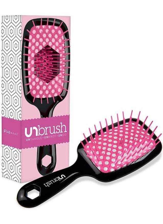 Brush Valkyrie Un Duoflex Wet Dry Hair - 100% Original Cherry Blossom  - Image 2