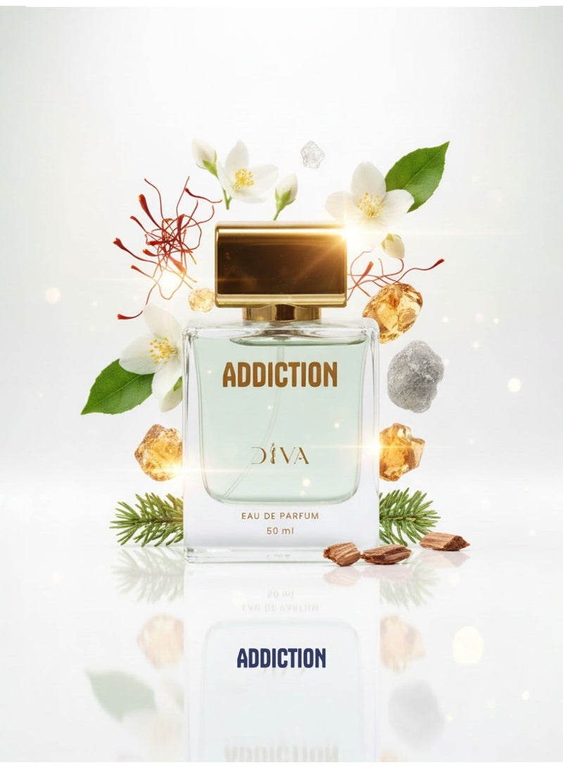 Diva Addiction Eau de Parfum – Inspired by Baccarat Rouge 35ml | 50ml - Image 1