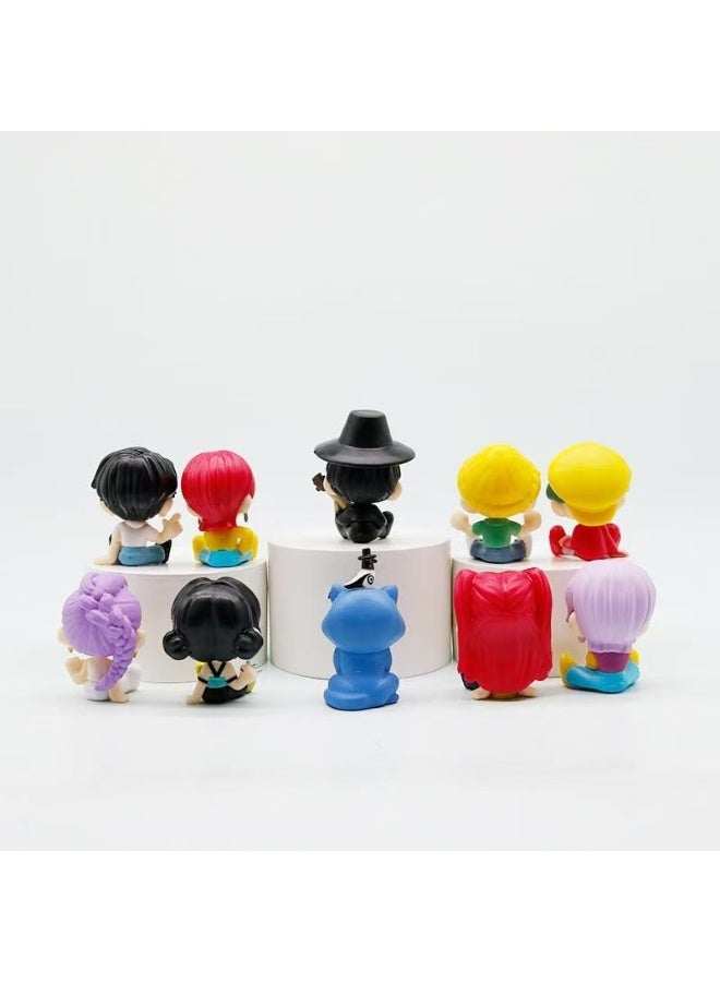 KPop Demon Hunters surrounding trendy Doll pendant blind Box Keychain Children's Toy Gift Gift for Family and Friends(4.5-5.5CM) - Image 3