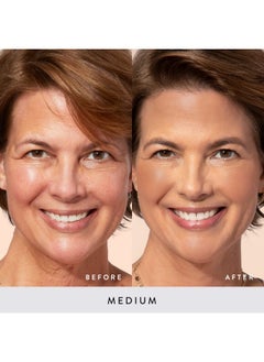لوار جيلر نيويورك مجموعة Ready-N-Radiant (3 قطع) - Baked Bronze-N-Brighten، برايمر SuperSize Skin Perfecting Primer متوسط الحجم + Spackle، Champagne Glow + فرشاة Kabuki بزاوية قابلة للسحب  - Image 2