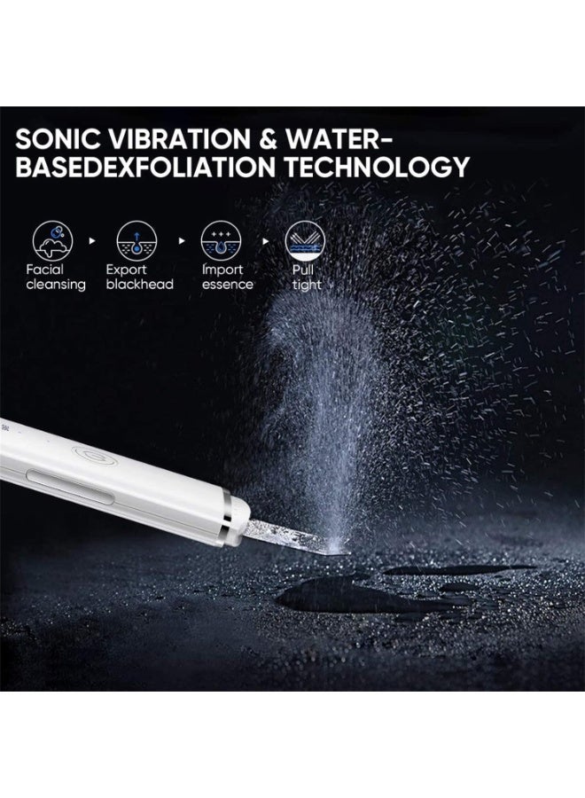 Ultrasonic Skin Scrubber – Portable Facial Blackhead Remover, Peeling & Wrinkle Treatment, USB Rechargeable - Image 2