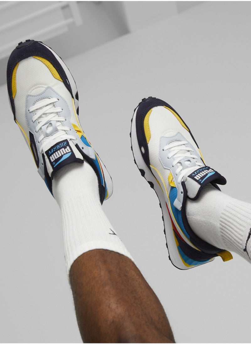 PUMA - Rider FV Mens Low Top Trainer Shoes - Image 1