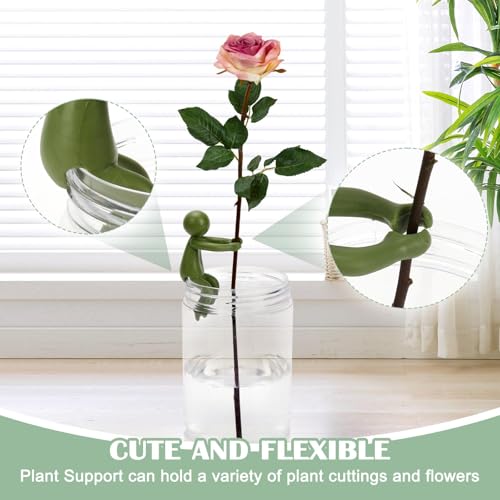 MTRoyaldia 6 PCS Plant Propagation Friends, Plant Cutting Holder Plant Support for Sprouts, Stems and Shoots, Cute Plant Propagation Buddy Plant Supporters for a Plant Propagation Station or an Indoor Garden - Image 4