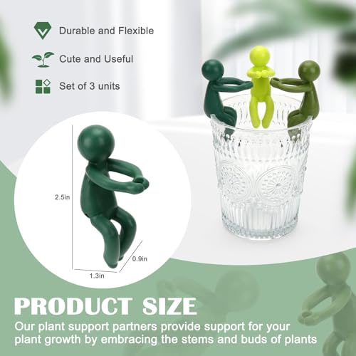 MTRoyaldia 6 PCS Plant Propagation Friends, Plant Cutting Holder Plant Support for Sprouts, Stems and Shoots, Cute Plant Propagation Buddy Plant Supporters for a Plant Propagation Station or an Indoor Garden - Image 2