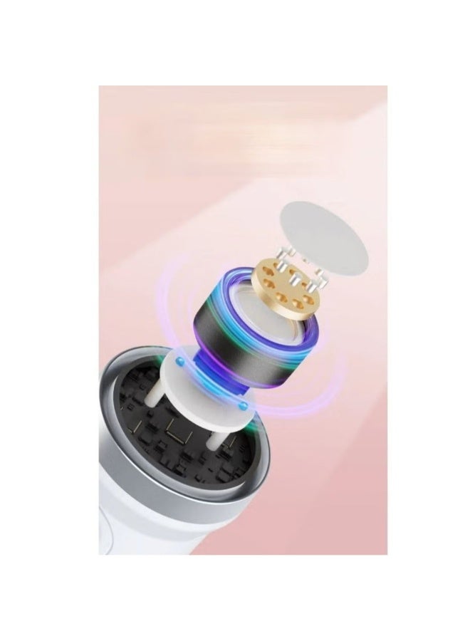 ميكروفونات لاسلكية، مكبر صوت بلوتوث محمول مع تحكم عن بعد، وإمكانية ضبط مستوى الصوت الجهير والتريبل، وإضاءة LED. - Image 2