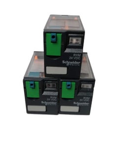 Schneider Electric Schneider Electric 14 Pin 6A Zelio Miniature Plug-in Relay, 24VDC Coil Voltage, RXM4AB1BD (Pack of 3)  - Image 2