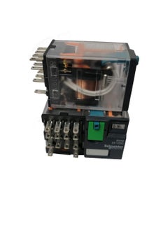 Schneider Electric Schneider Electric 14 Pin 6A Zelio Miniature Plug-in Relay, 24VDC Coil Voltage, RXM4AB1BD (Pack of 3)  - Image 3