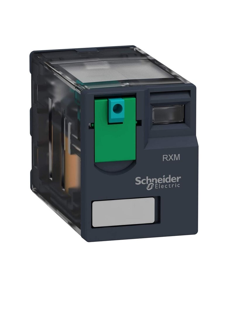 Schneider Electric Schneider Electric 14 Pin 6A Zelio Miniature Plug-in Relay, 24VDC Coil Voltage, RXM4AB1BD (Pack of 3)  - Image 1