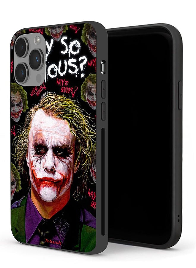 Tolwak Apple iPhone 14 Pro Protective Case Why So Serious - Image 1