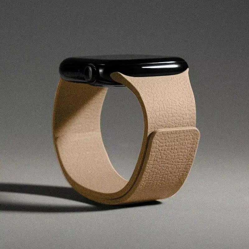 حزام مغناطيسي بتصميم سوار لساعة آبل (40–49مم)، متوافق مع سلسلة iWatch وUltra 2/3 - Image 1