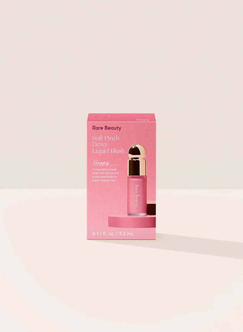 Rare Beauty Soft Pinch Liquid Blush Mini, Happy 3.2ml - Image 4