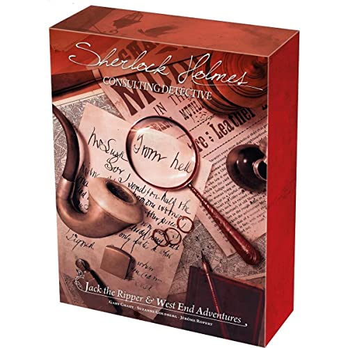 Asmodee Sherlock Holmes Consulting Detective - Jack the Ripper & West End Adventures Board Game - Captivating Mystery Game for Kids & Adults, Ages 14+, 1-8 Players, 90 Min Playtime, Made by Space Cowboys - Image 2