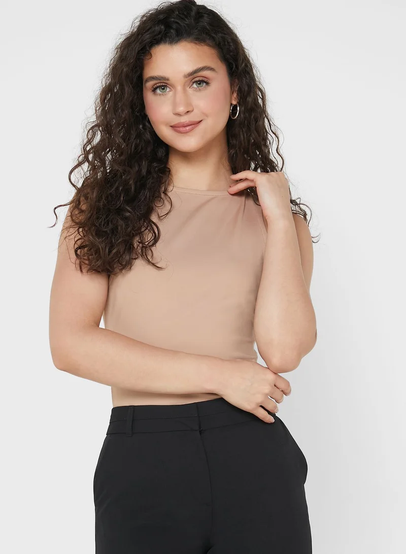 NEW LOOK Halter Neck Knitted Body