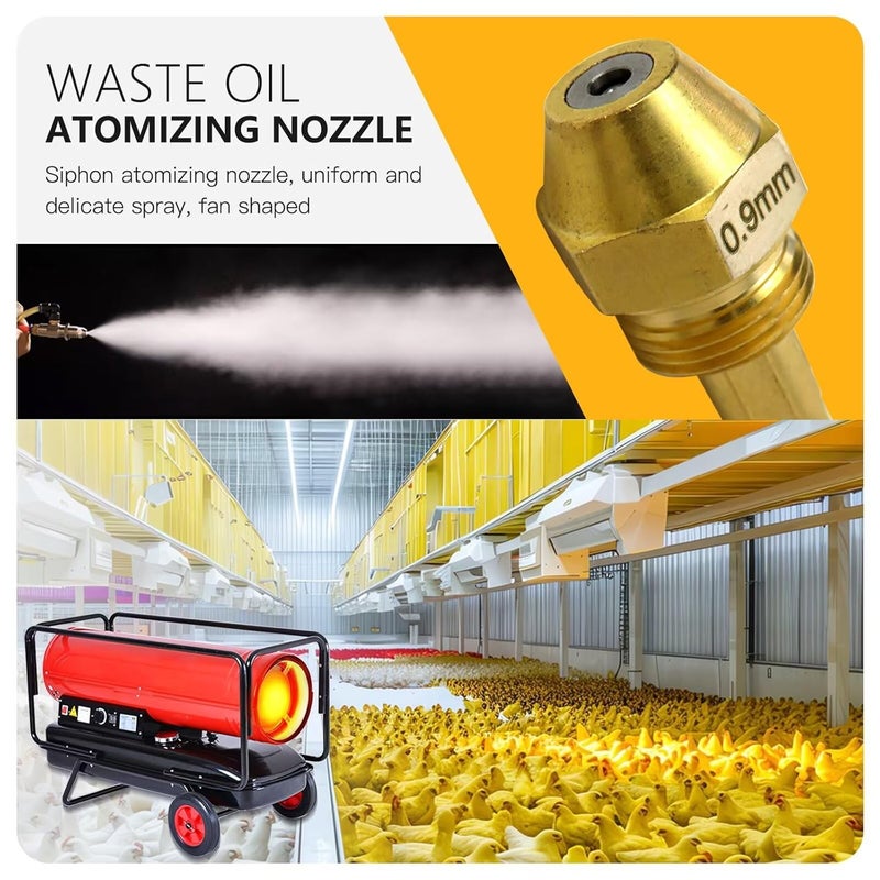 Delavan Siphon Nozzle 30609 9 0 9mm 85 GPH For Waste Oil Heater And Heavy Oil Burner - Image 4