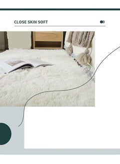 Modern Home Floor Mat Carpet Furry Rug Fluffy Soft For Bedroom Decor Washable White, Rectangle 80x160 cm - pzsku/Z77C506E533957F5CB9A6Z/45/_/1652522443/455fd0b6-468a-420f-a1b8-62f25161751b