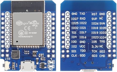 ACEIRMC D1 Mini NodeMCU ESP32 ESP-WROOM-32 WLAN WiFi Bluetooth IoT Development Board 5V Compatible for Arduino (5pcs) - Image 5