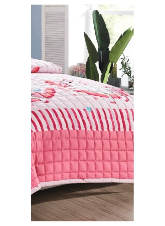 Moon - Comforter Set With Children'S Drawings, 3 Pieces, Compressed Quilt, Size 160x210 Cm - Image 1