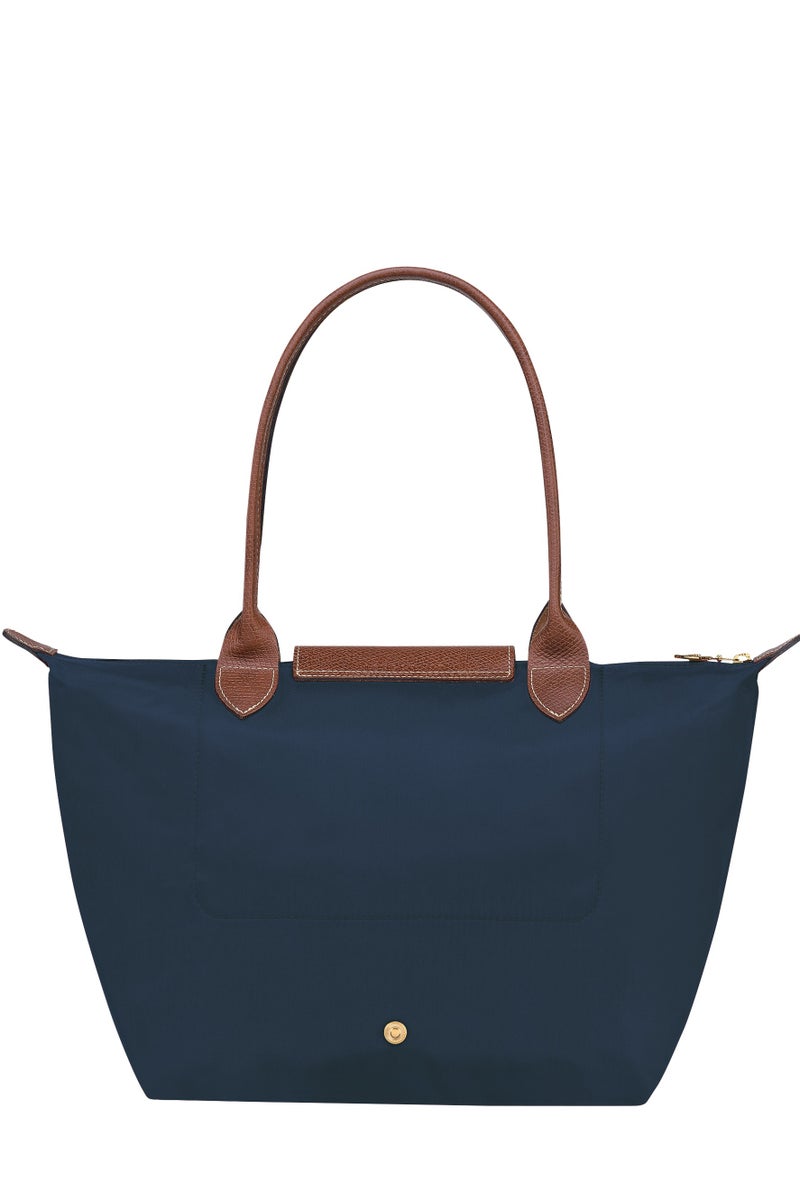 Longchamp Women's Medium Tote Bag, Handbag, Shoulder Bag Navy Classic Style - Image 5