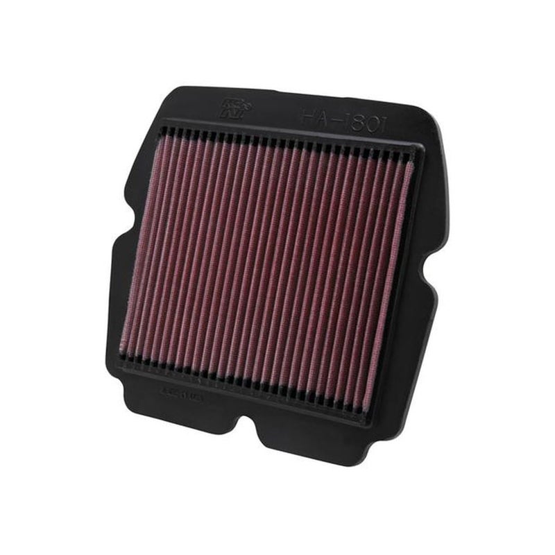 K+N K&N Engine Air Filter: High Performance, Premium, Powersport Fits 2001-2017 HONDA (GL1800, Gold Wing, F6B Deluxe, AC, ACN XM, ABS, Airbag, F6B, Valkyrie, Wing PA) HA-1801  - Image 2