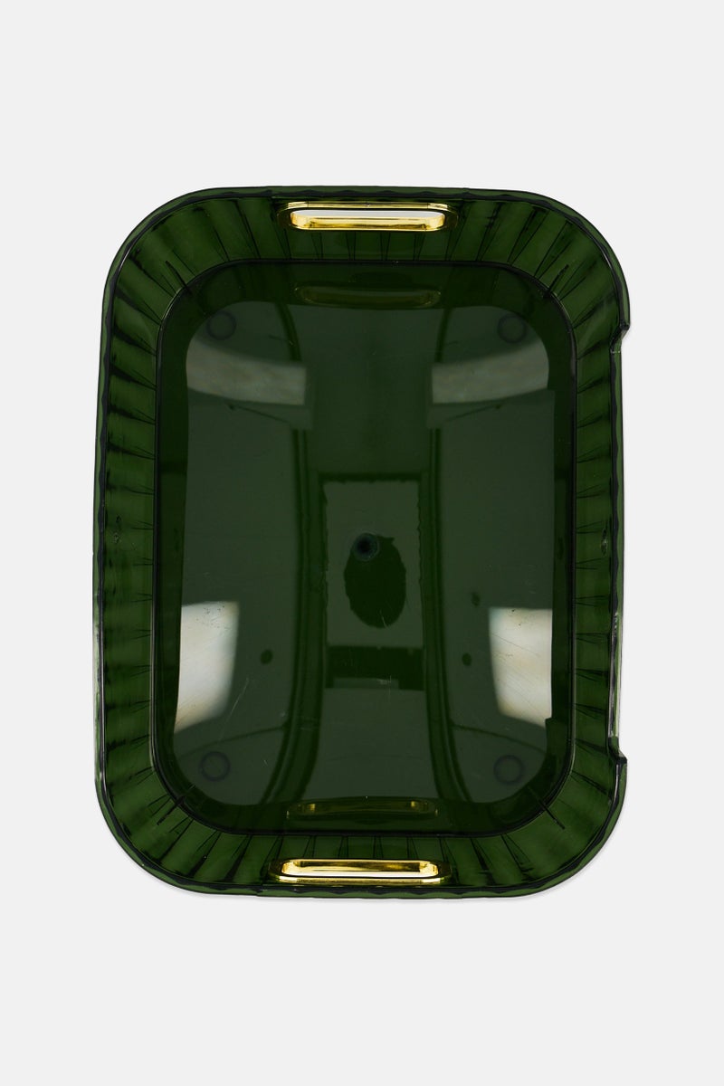 Oasis Home 1 Piece Multipurpose Storage Bin, Green - Image 2